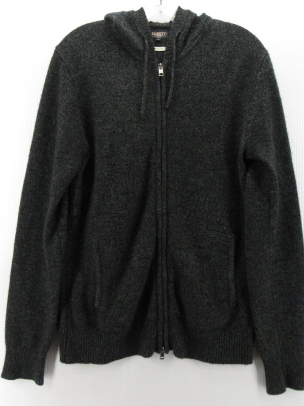 Faherty Sweater Small Reserve Pure Cashmere Cardigan Full Zip Hoodie